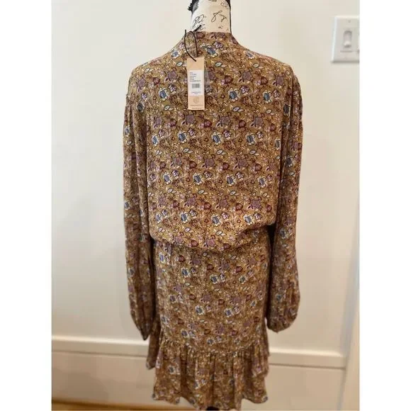 Rebecca Minkoff X Revolve Helen floral dress extra large XL New - Picture 5 of 10